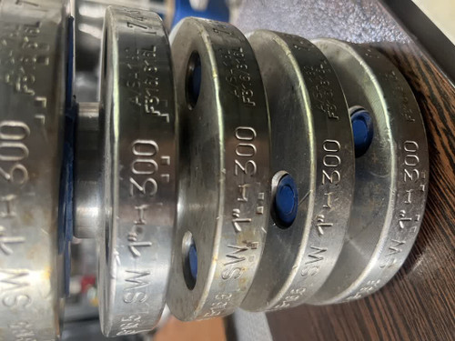 فلنج ساکت ولد استنلس استیل فورج "1 کلاس 300 5.B16 رده 40S جنس SA/A182 F316 فابریک