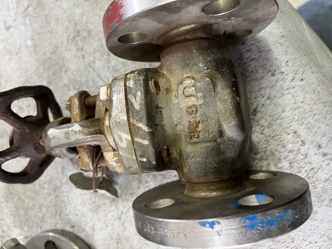 شیر سوزنی 3/4 اینچ سوپردابلکس کلاس 150 از جنسERD STEM S32550 SEAT S32550 DISC S32550 BODY S32550