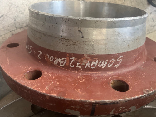فلنج گلودار 8 اینچ استنلس استیل ریس فیس رده 10 کلاس 150 از جنس A SA182/F 316/316